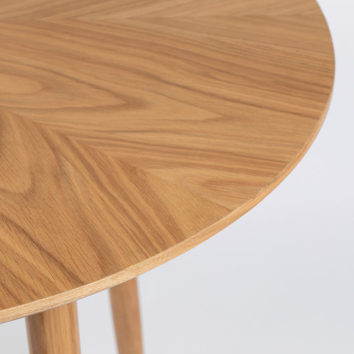 by fonQ basic Finn Eettafel - Ø 100 cm - Bruin