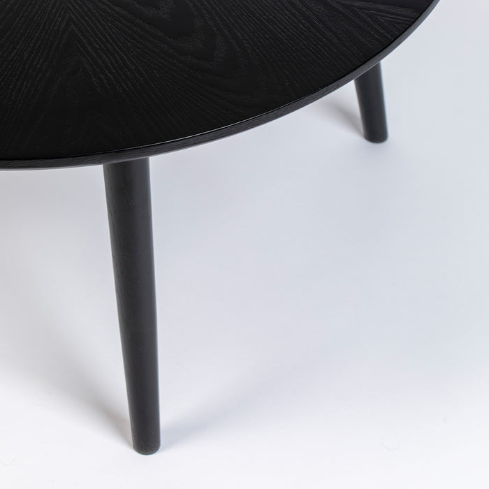 by fonQ basic Finn Eettafel - Ø 100 cm - Zwart