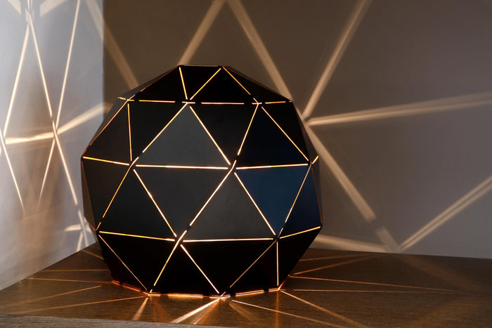 Lucide OTONA Tafellamp - Zwart