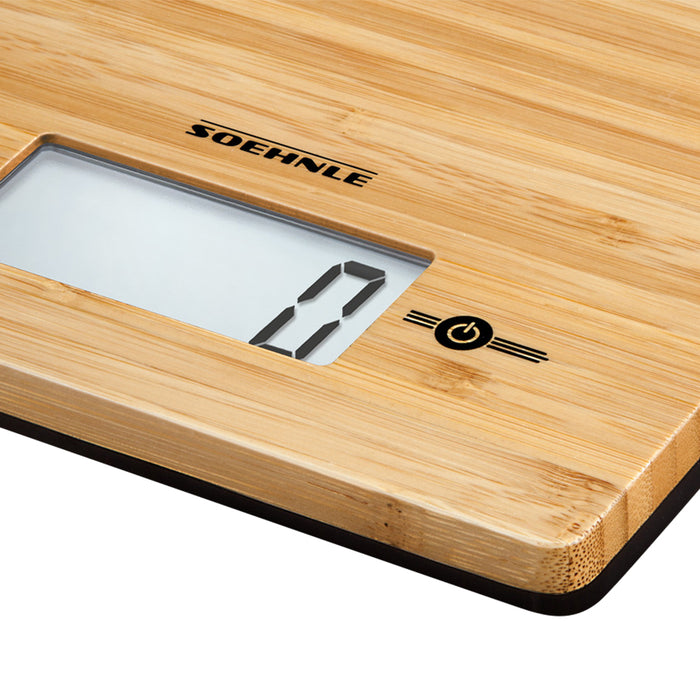 Soehnle Bamboo Keukenweegschaal