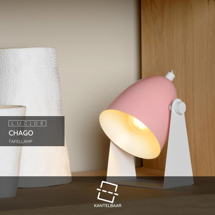 Lucide CHAGO Tafellamp - Roze