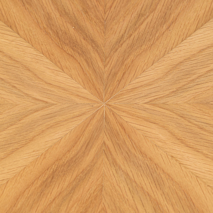 by fonQ basic Finn Eettafel - Ø 120 cm - Bruin