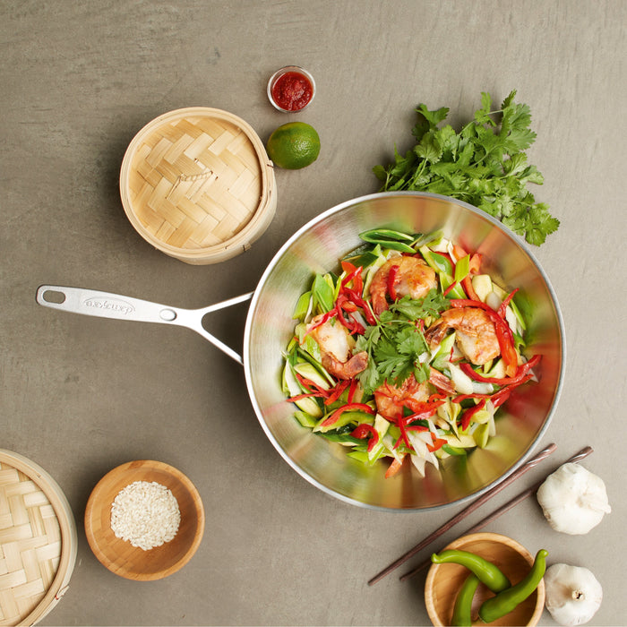 Demeyere Industry 5 Wok Ø 30 cm