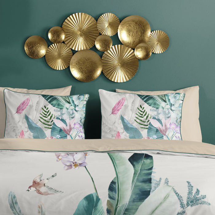 Descano Organic Verdi Dekbedovertrek 200 x 220 cm - Multi