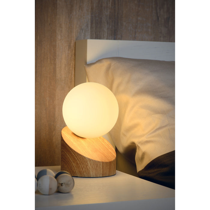 Lucide LEN Tafellamp - Licht hout