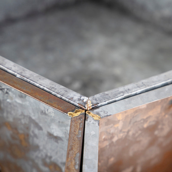 QAZQA Wandlamp comb wl - Roestbruin - Klassiek | Antiek - L 665mm