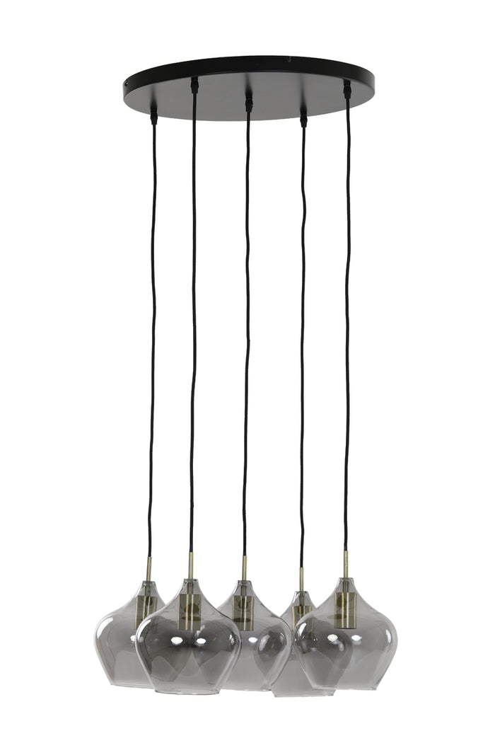 Light & Living - Hanglamp RAKEL - Ø61x66cm - Brons