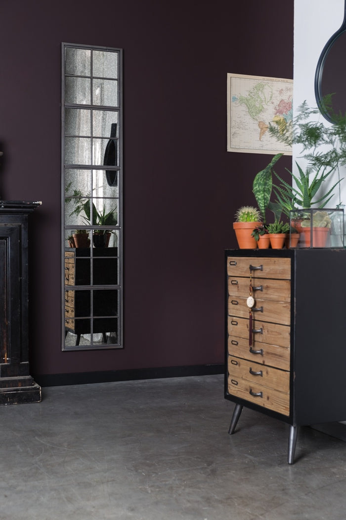 Dutchbone Vintage Window Spiegel - H 178 x B 37,5 cm