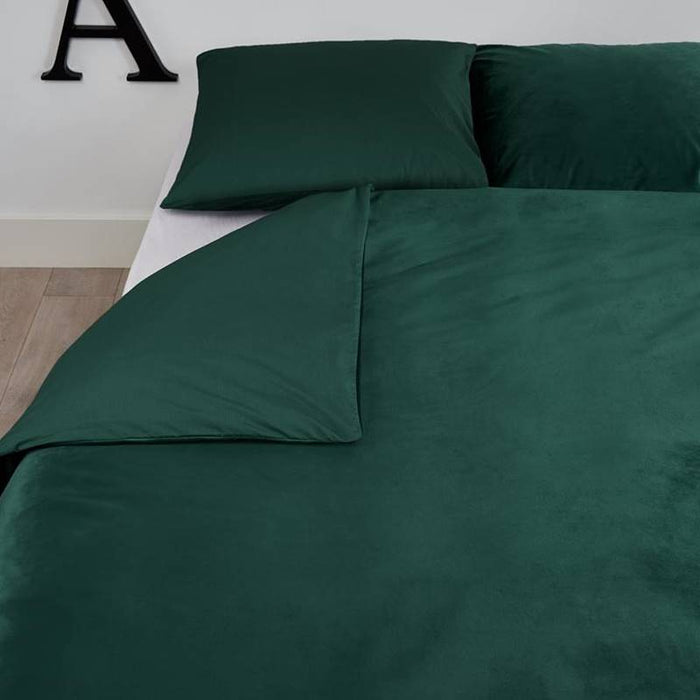 At Home by Beddinghouse Tender Dekbedovertrek 240 x 200/220 cm - Groen