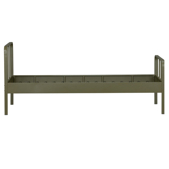 Woood Mees Bed - Army - 90 x 200 cm