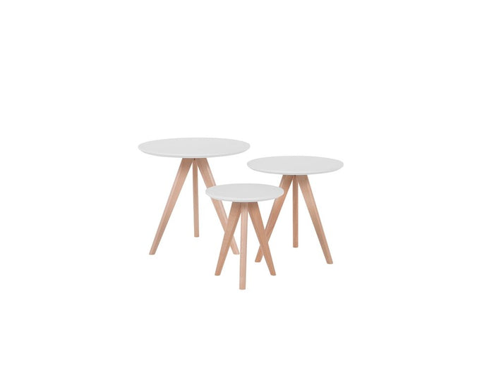 Beliani - VEGAS - Salontafel - Wit - MDF