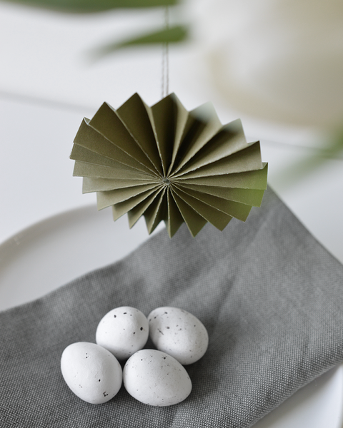 Delight Department decoratiehanger mosgroen (Ø 8 centimeter)