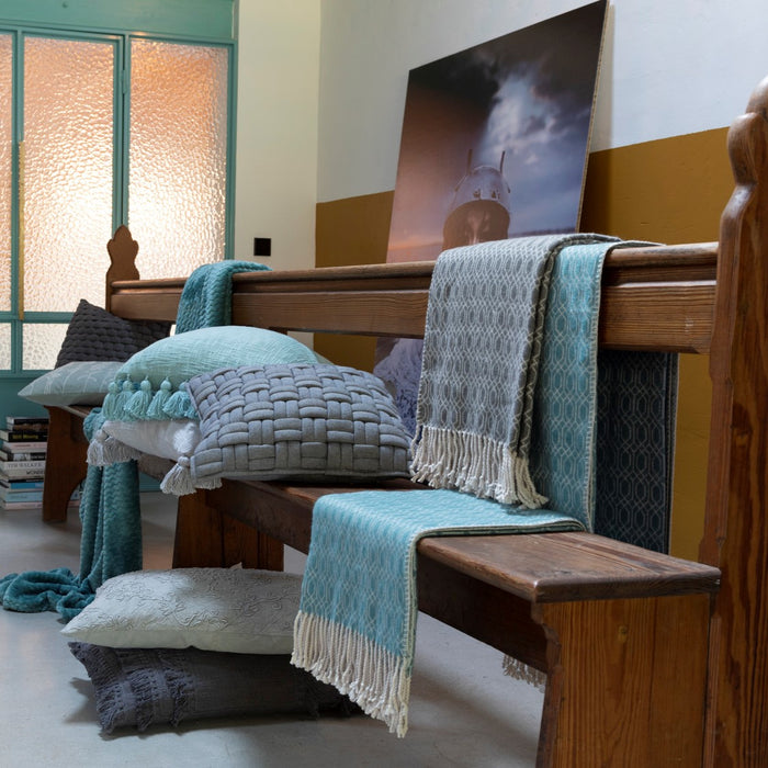 Dutch Decor Elodie plaid 140x180 cm - Sagebrush Green