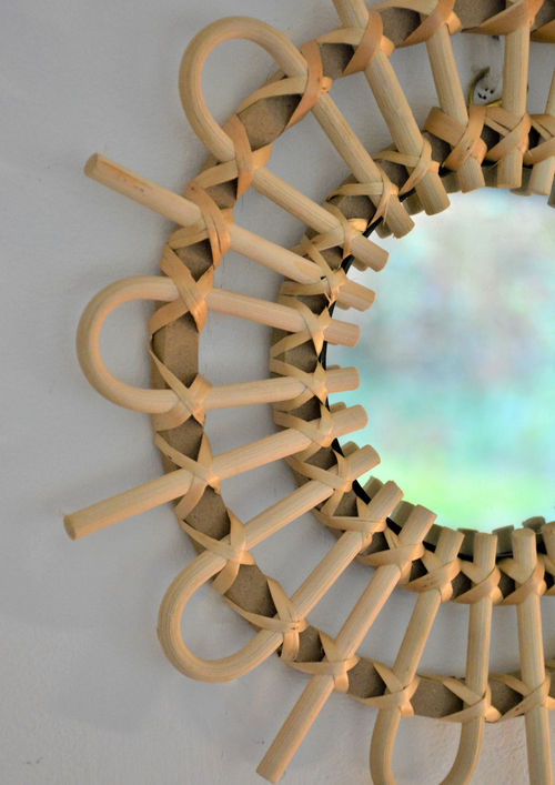 Bali Lifestyle | Ronde Rotan Spiegels | Spiegel set van 3