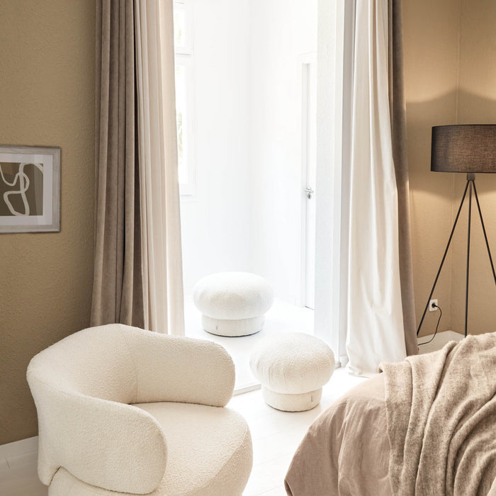 Kave Home Marja Gordijnen 140 x 270 cm - Wit