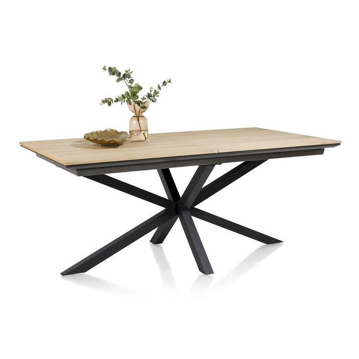 Xooon BELO uitschuiftafel met centrale poot 180 x 100 cm (+ 60 cm)