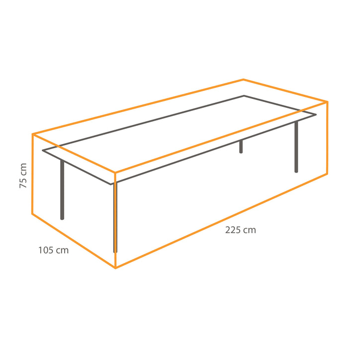 Winza Outdoor Covers Premium Beschermhoes Tafel tot 220 cm
