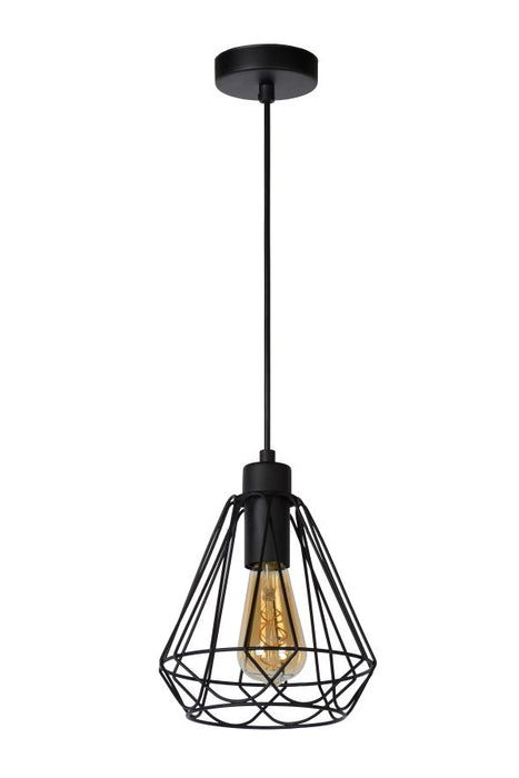 Lucide KYARA Hanglamp 1xE27 - Zwart