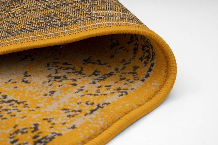 Vintage Vloerkleed Bloom - Okergeel - EVA Interior - 235 x 320 cm