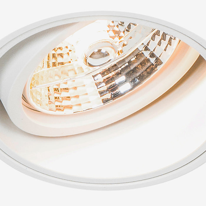 QAZQA Moderne inbouwspot wit trimless - Impact 70