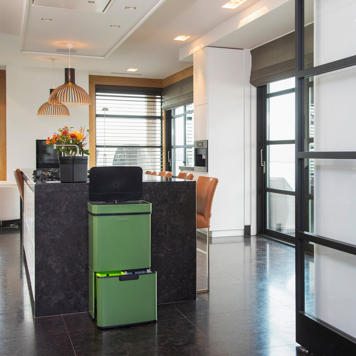 Homra Nexo Afvalemmer met Sensor 72 Liter (48+12+12 Liter) - Groen