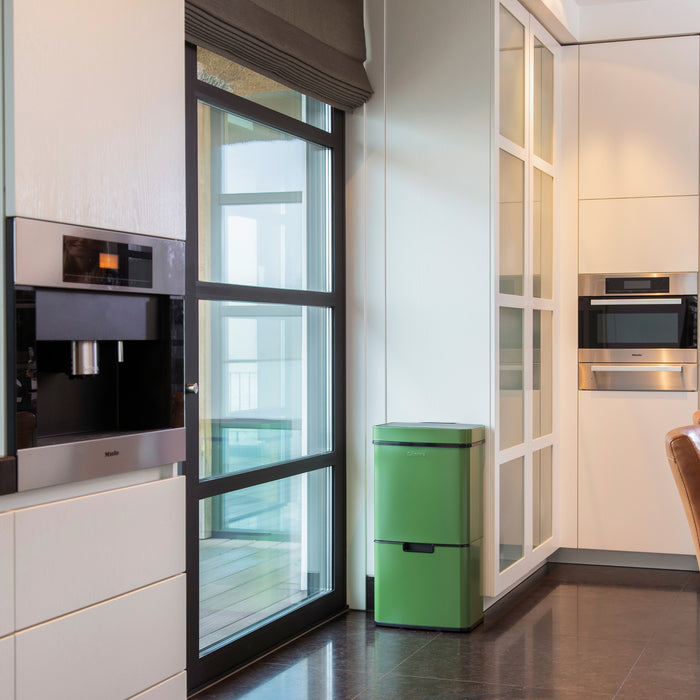 Homra Nexo Afvalemmer met Sensor 72 Liter (48+12+12 Liter) - Groen