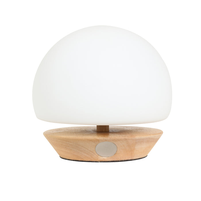 Steinhauer Tafellamp Ancilla Beuken Ø 17cm Incl. Dimmer 7932BE