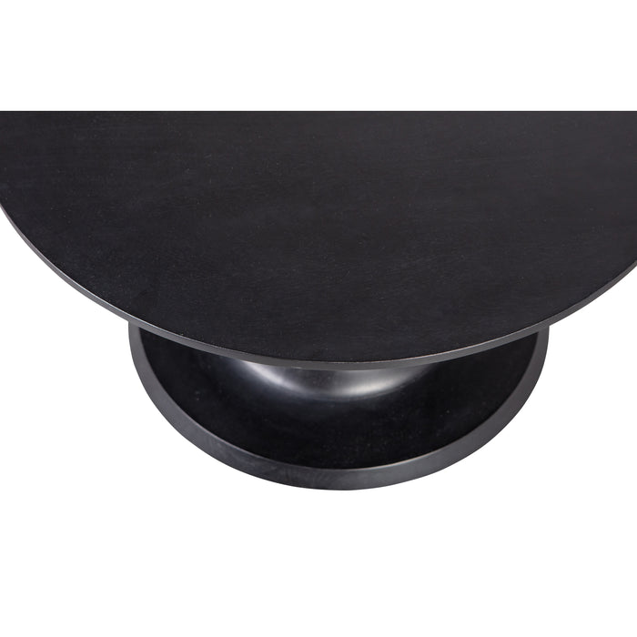 WOOOD Blanco Salontafel - Mangohout - Zwart - 37x68x68