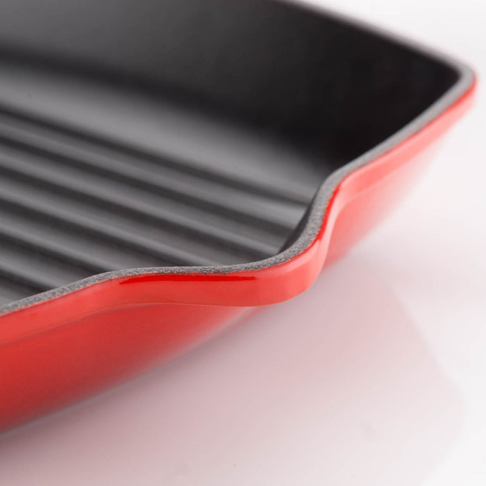 Le Creuset Signature Grillpan - Kersenrood