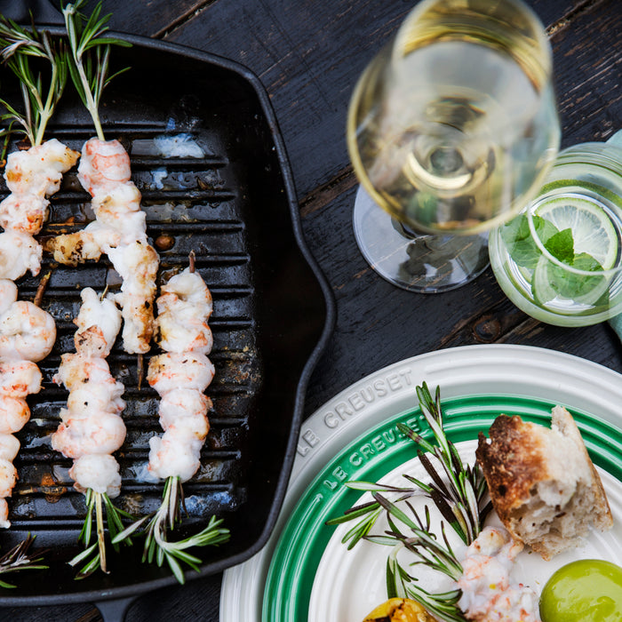 Le Creuset Signature Grillpan - Mat Zwart