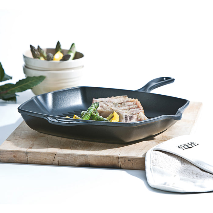 Le Creuset Signature Grillpan - Mat Zwart