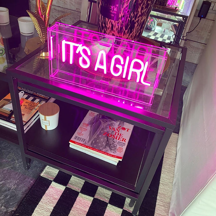 Childhome It's a Girl Neon Lamp