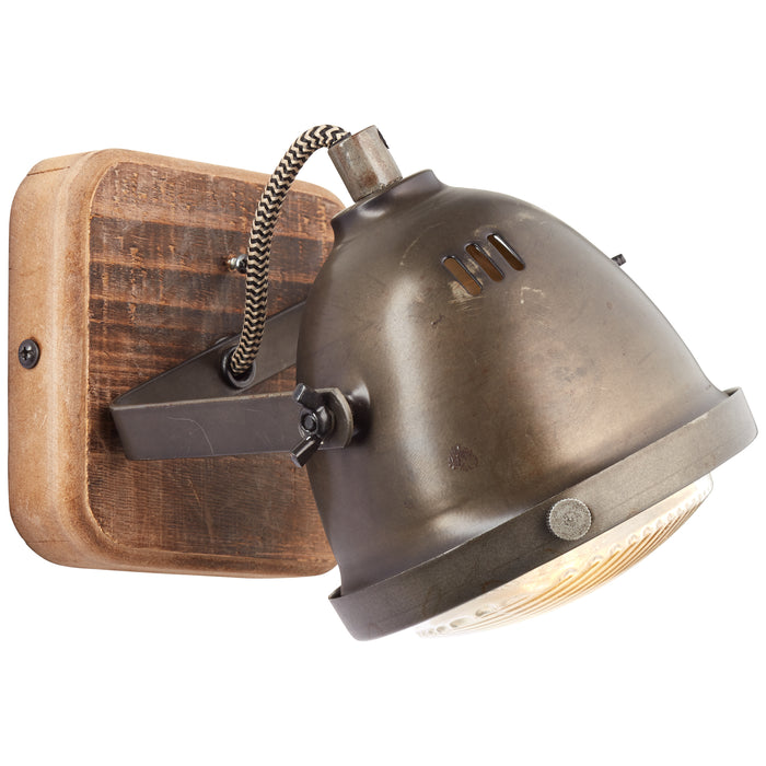 Brilliant Carmen Wood Wandlamp