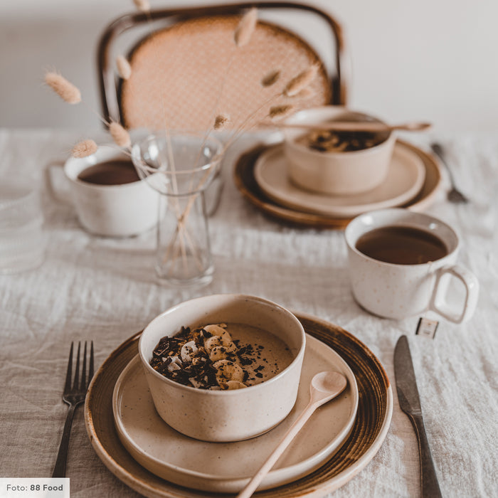 HKliving Home Chef Ceramics Rustic Bord Ø 26 cm