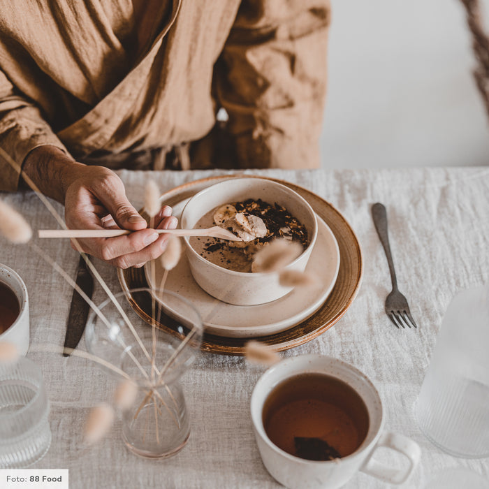 HKliving Home Chef Ceramics Rustic Bord Ø 26 cm