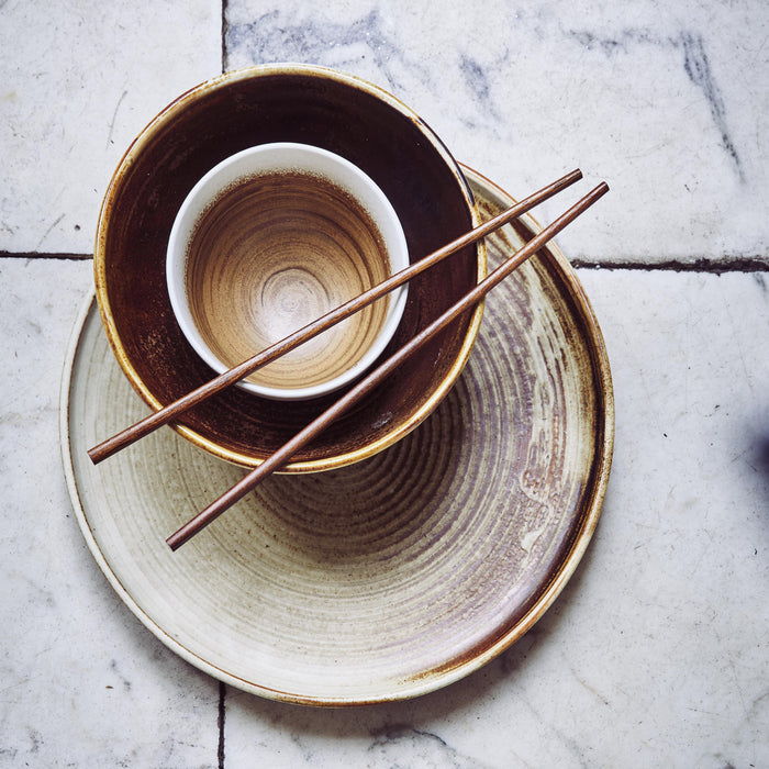 HKliving Home Chef Ceramics Rustic Bord Ø 26 cm