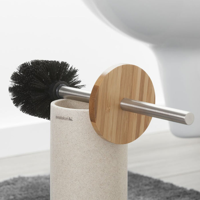 Sealskin Grace Toiletborstel met Houder Vrijstaand Zand