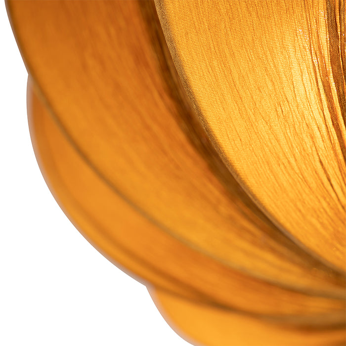 QAZQA Plafondlamp plu - Goud|messing - Design - D 520mm