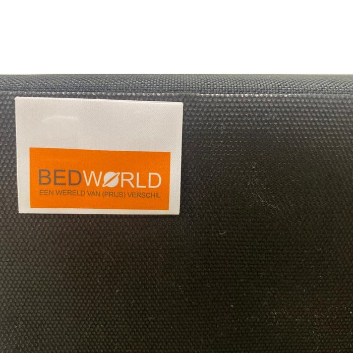 Bedworld Boxspring 120x220 - Medium - Linnenlook - Grijs (S21)