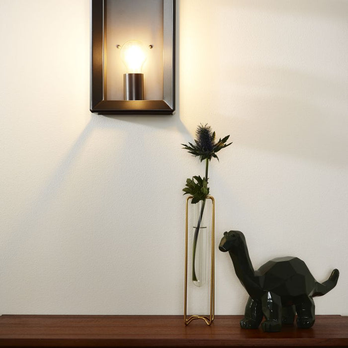 Lucide THOR Wandlamp 1xE27 - Grijs ijzer