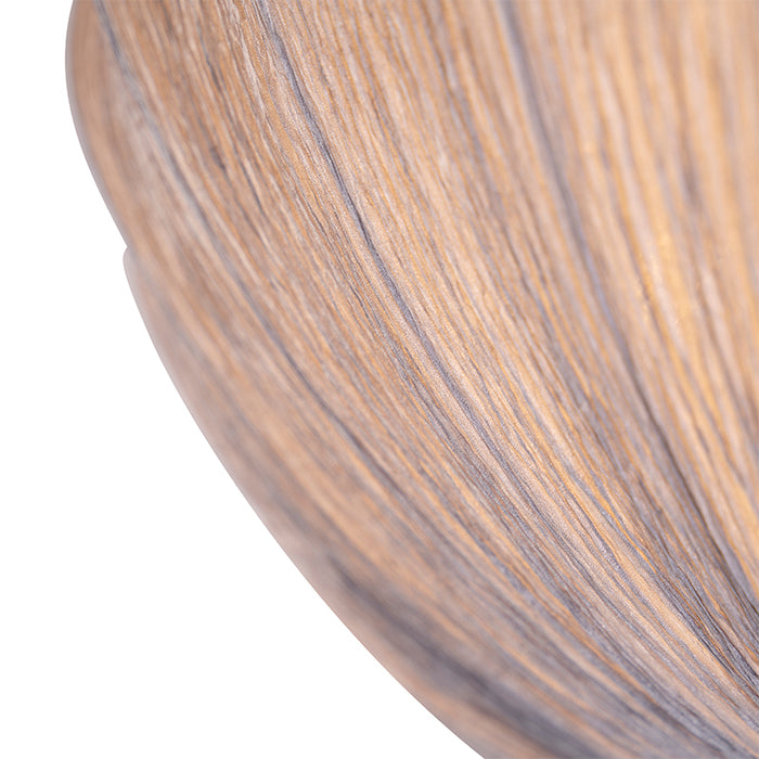 QAZQA Plafondlamp plu - Grijs - Design - D 600mm