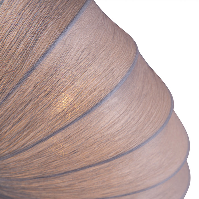 QAZQA Plafondlamp plu - Grijs - Design - D 600mm