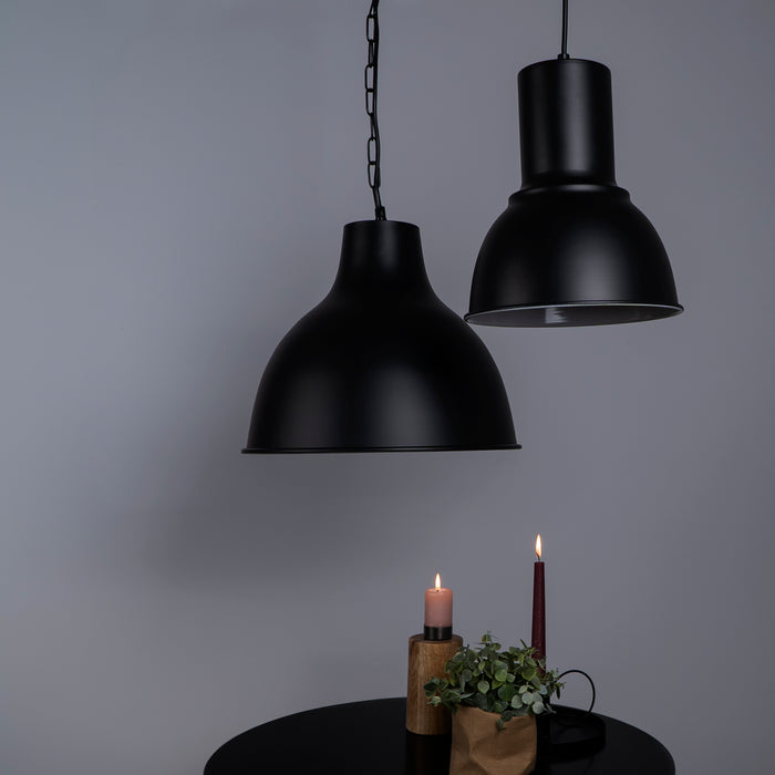QUVIO Hanglamp rond zwart - QUV5075L-BLACK