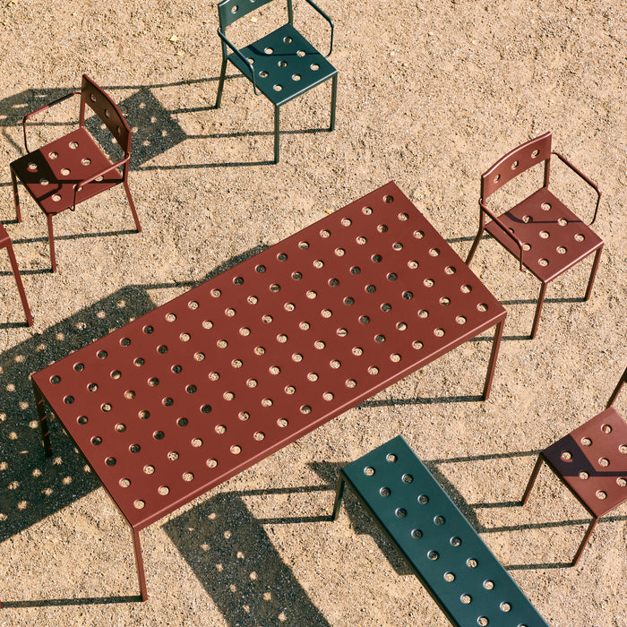 HAY Balcony Eettafel 190 x 87 cm - Anthracite