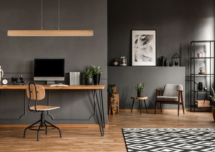 Lucide SYTZE Hanglamp 1xGeïntegreerde LED - Naturel