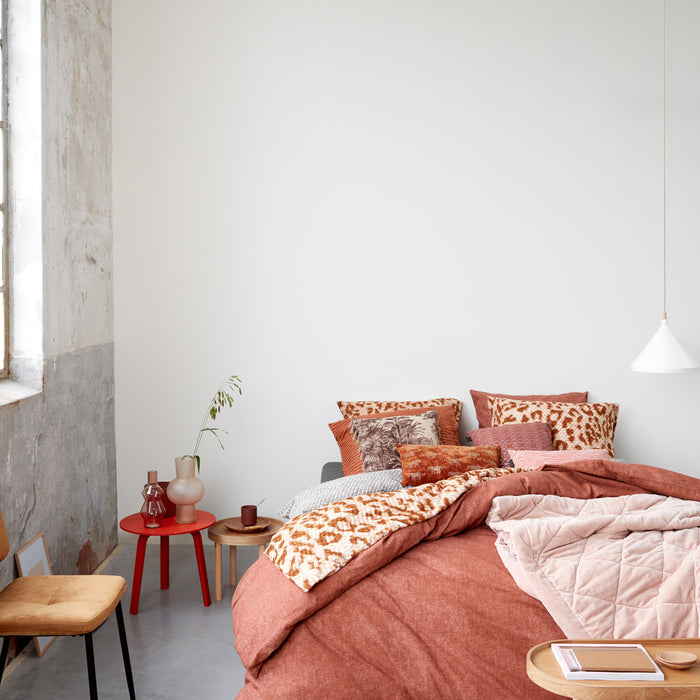 Beddinghouse Frost Dekbedovertrek 240 x 200/220 cm - Terra