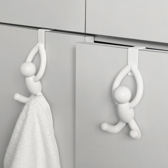 Umbra Buddy Handdoekhaken 2 st. - Wit