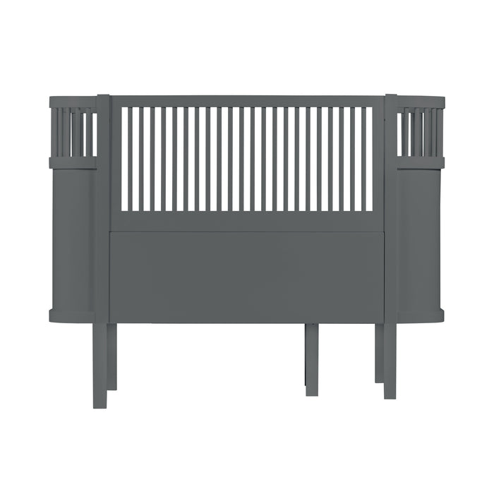 Sebra Ledikant En Peuterbed Grijs