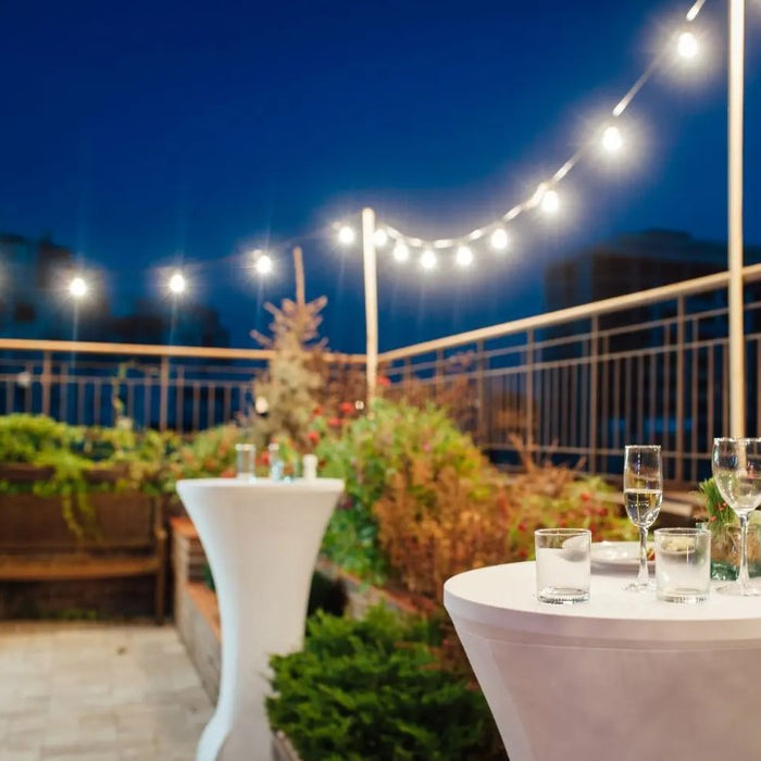 V-tac VT-71020 Lichtsnoer - Waterdicht - 20 LED Lampen - 3000K - 10M