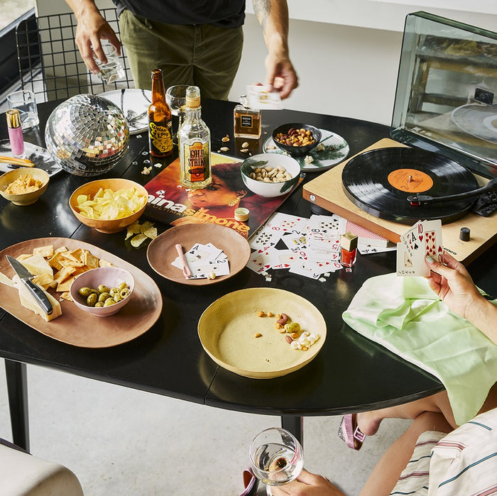 HKliving Bold & Basic Diep Bord Ø 23 cm - Set van 2